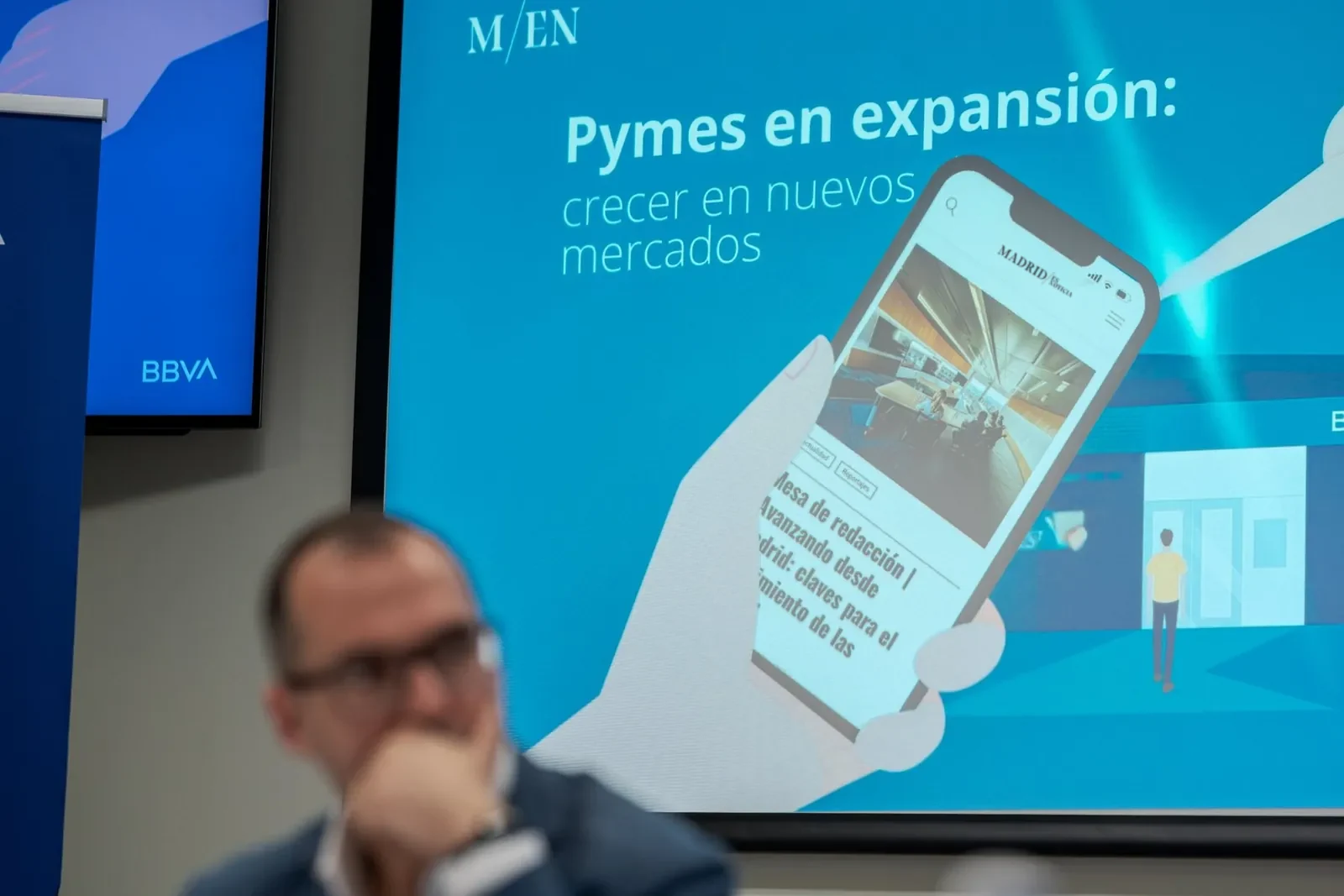 Presentación «Pymes en expansión» de Madrid es Noticia con BBVA